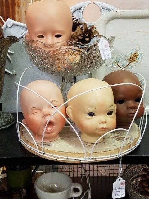 головы кукол
