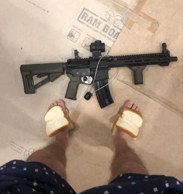 хлеб на ногах
